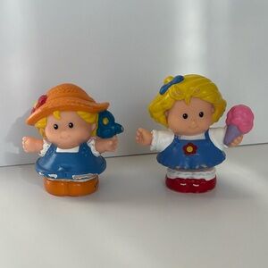 Fisher-Price Little People cute blonde farmer figurine